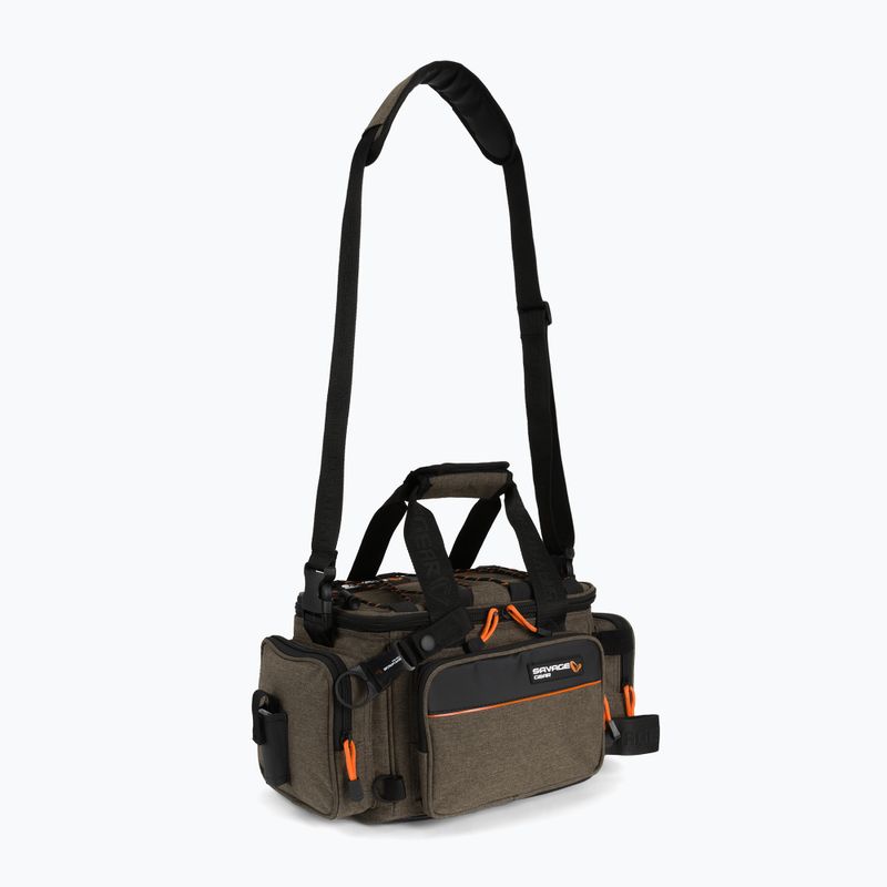 Savage Gear Specialist Soft Lure Bag 1 dėžutė 10 maišelių rudos spalvos 74240 2