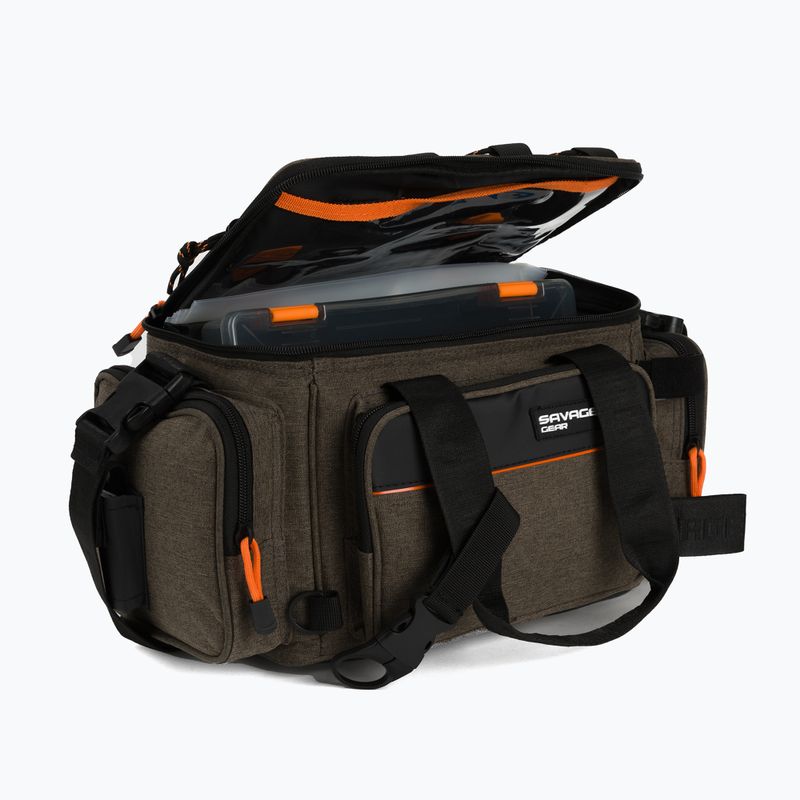 Savage Gear Specialist Soft Lure Bag 1 dėžutė 10 maišelių rudos spalvos 74240 5