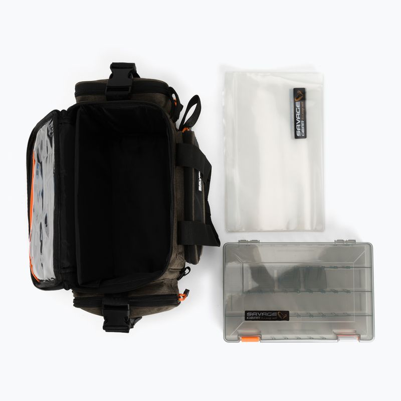 Savage Gear Specialist Soft Lure Bag 1 dėžutė 10 maišelių rudos spalvos 74240 6