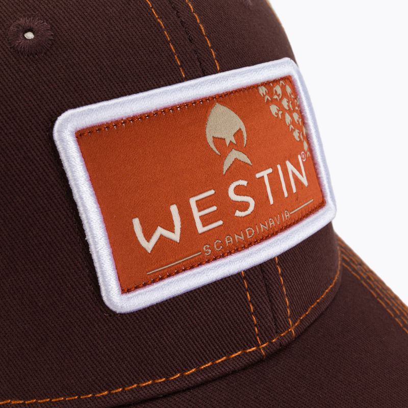 Westin Hillbilly Trucker reguliuojama beisbolo kepurė ruda A27 5