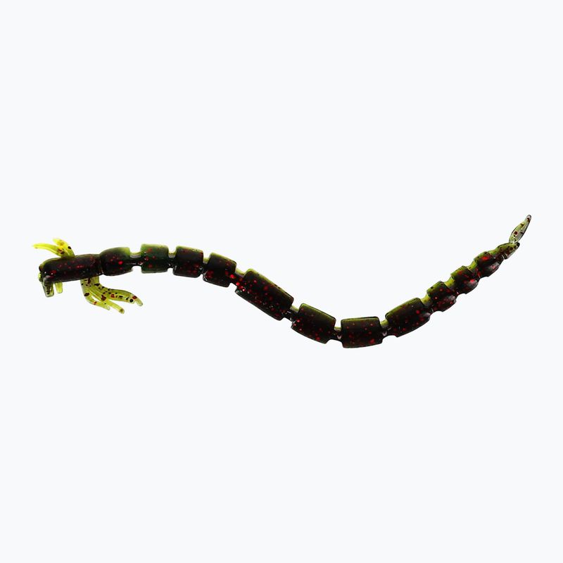 Westin BloodTeez Worm guminiai masalai 10 vnt. juoda-šarlataninė P001-563-002