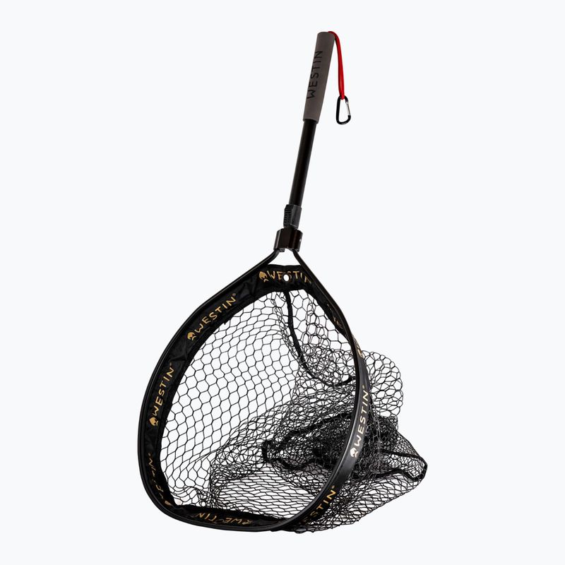 Westin W3 CR Floating Landing Net spiningo tūpimo tinklas juodos spalvos A89-386-M