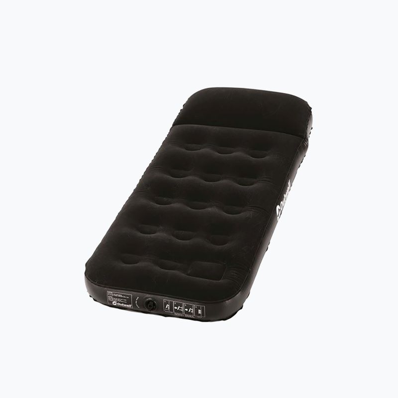 Outwell Classic Pillow vienvietis pripučiamas čiužinys juodas 360440