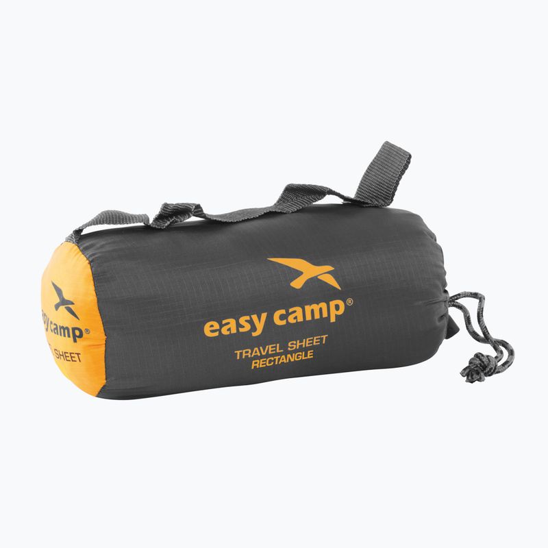 Easy Camp kelioninė paklodė stačiakampis pilka 340694 2