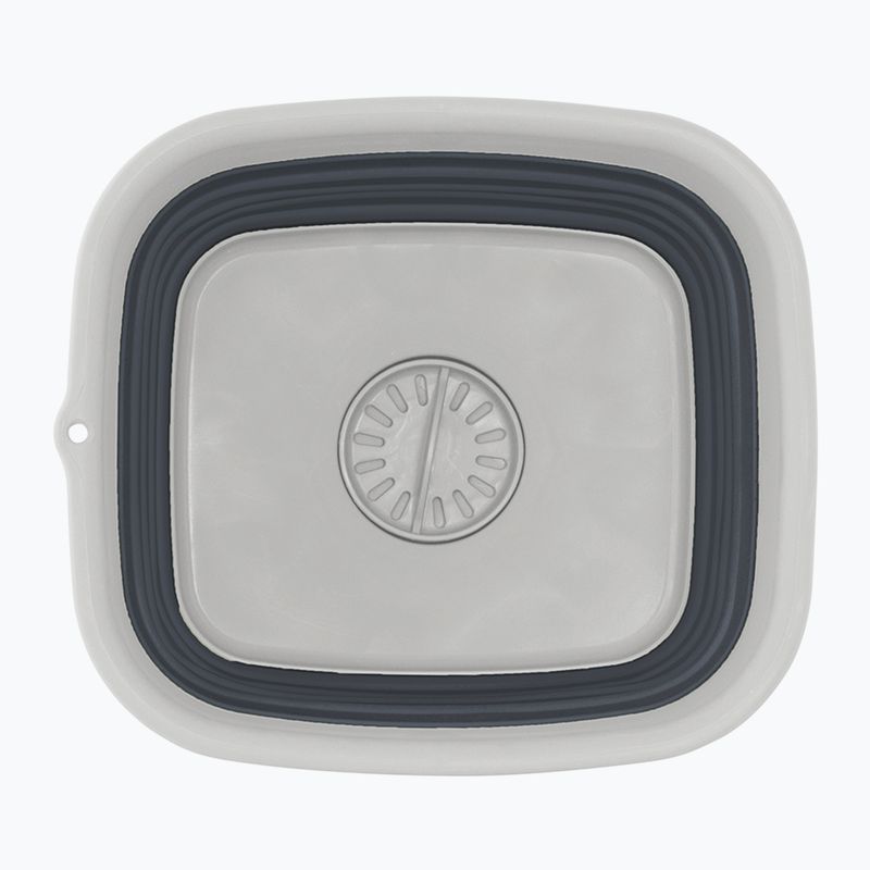 Outwell Collaps Wash Bowl Drain tamsiai mėlynai pilkas 650973 sulankstomas dubuo 2