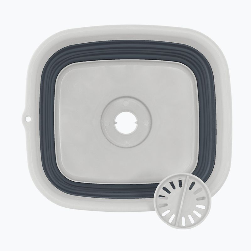 Outwell Collaps Wash Bowl Drain tamsiai mėlynai pilkas 650973 sulankstomas dubuo 3