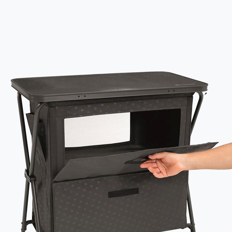 Outwell Bahamas Cabinet kelionių spinta juoda 531173 2