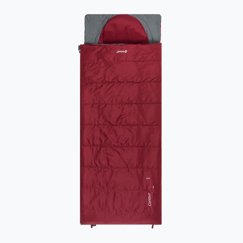 Outwell Contour Lux miegmaišis bordo spalvos 230367
