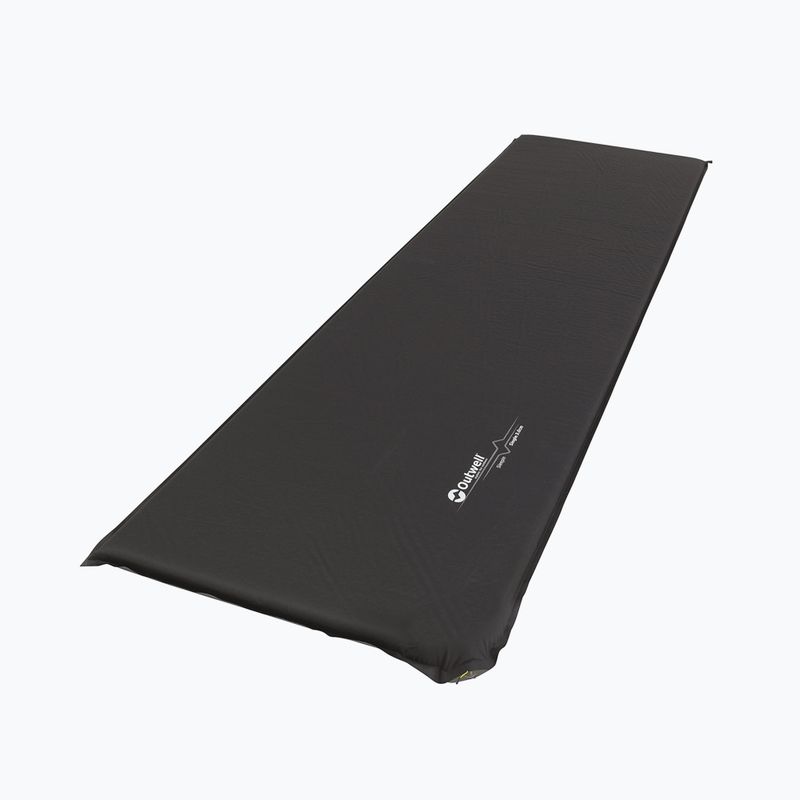 Outwell Sleepin vienvietis 3 cm savaime pripučiamas kilimėlis, juodas 400030 4