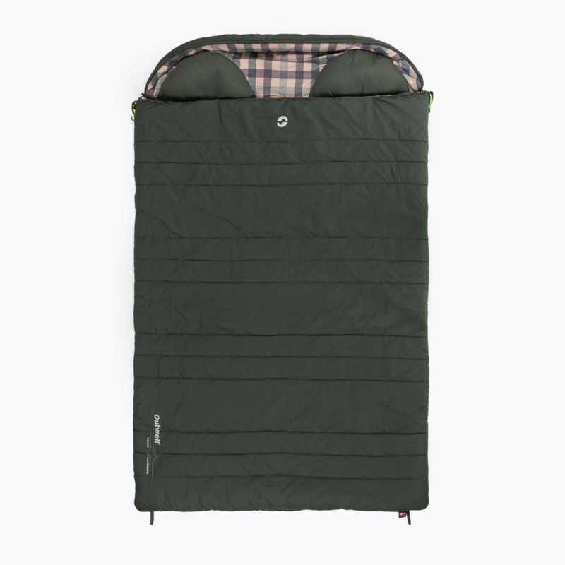 Outwell Camper Lux Dvigubas miegmaišis žalias 230394