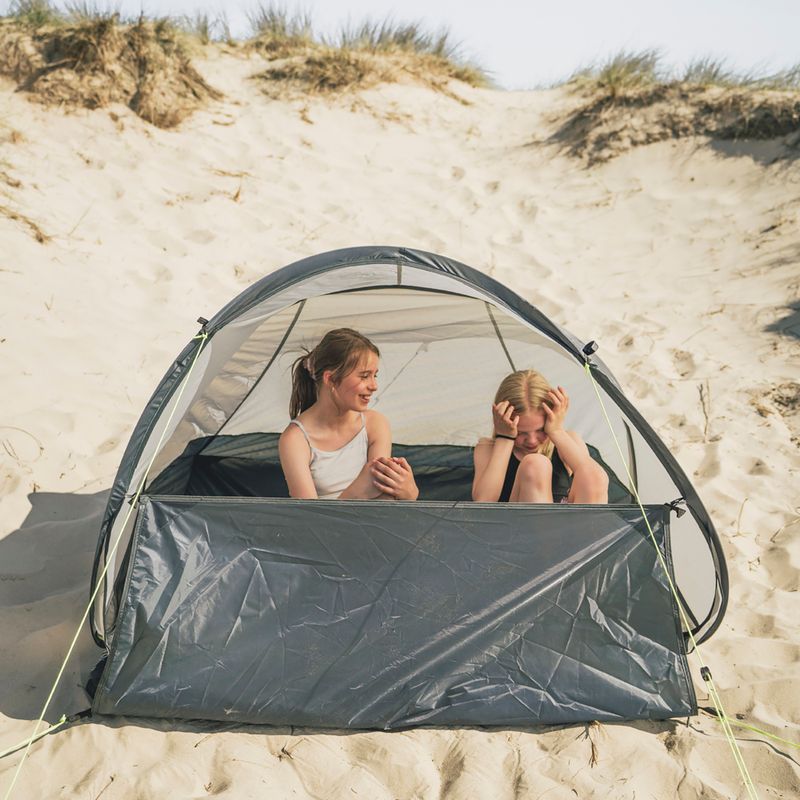 Paplūdimio palapinė Outwell Eastbourne Beach Shelter light grey 9