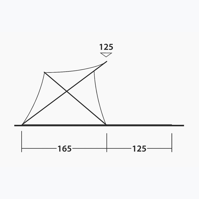 Paplūdimio palapinė Outwell Whitby Beach Shelter light grey 6