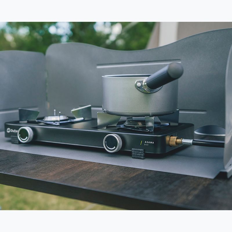 Turistinė viryklė Outwell Asama Duo black 5