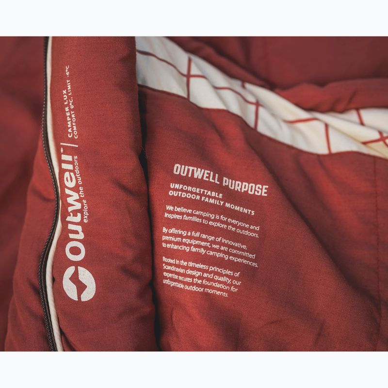 Miegmaišis Outwell Campion Lux red 8