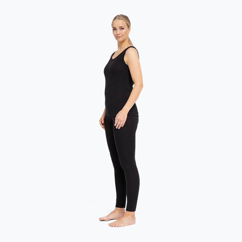 Moteriški termo marškinėliai Dovre Wool Singlet black 3