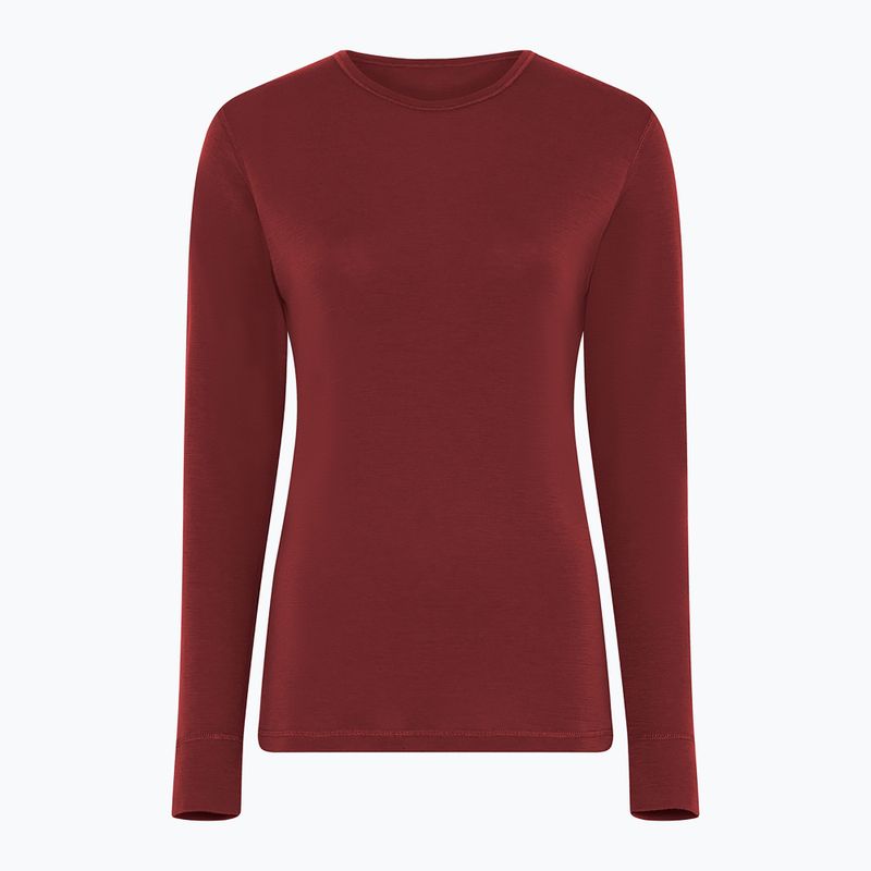Moteriškas termo džemperis Dovre Wool burgundy 3