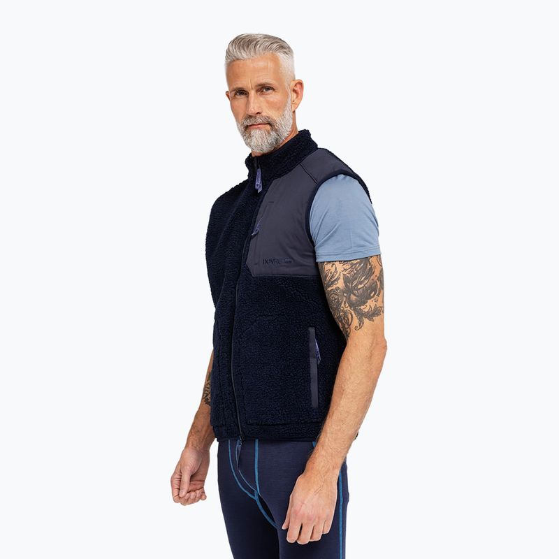 Vyriška liemenė Dovre Teddy Fleece navy 2