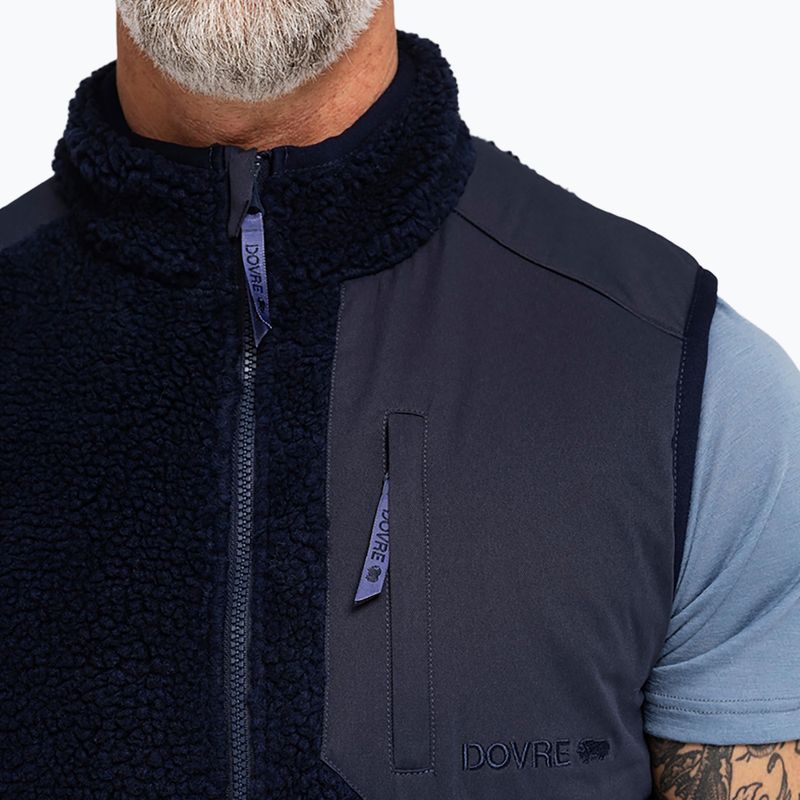 Vyriška liemenė Dovre Teddy Fleece navy 3