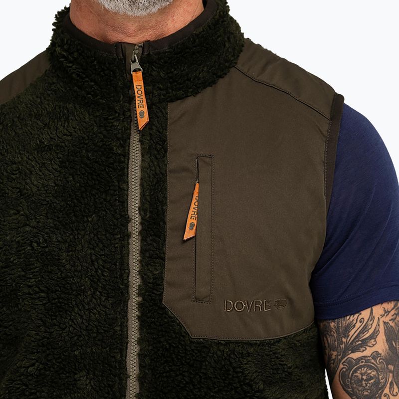 Vyriška liemenė Dovre Teddy Fleece green 4