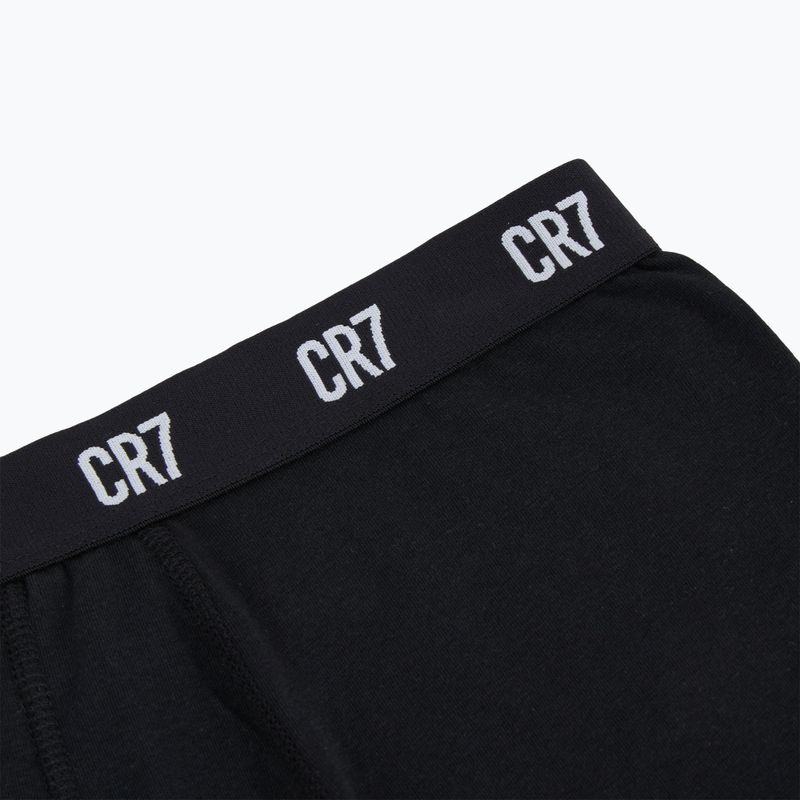 Vyriškos trumpikės CR7 Basic Trunk 3 pary white/ greymelange/ black 6