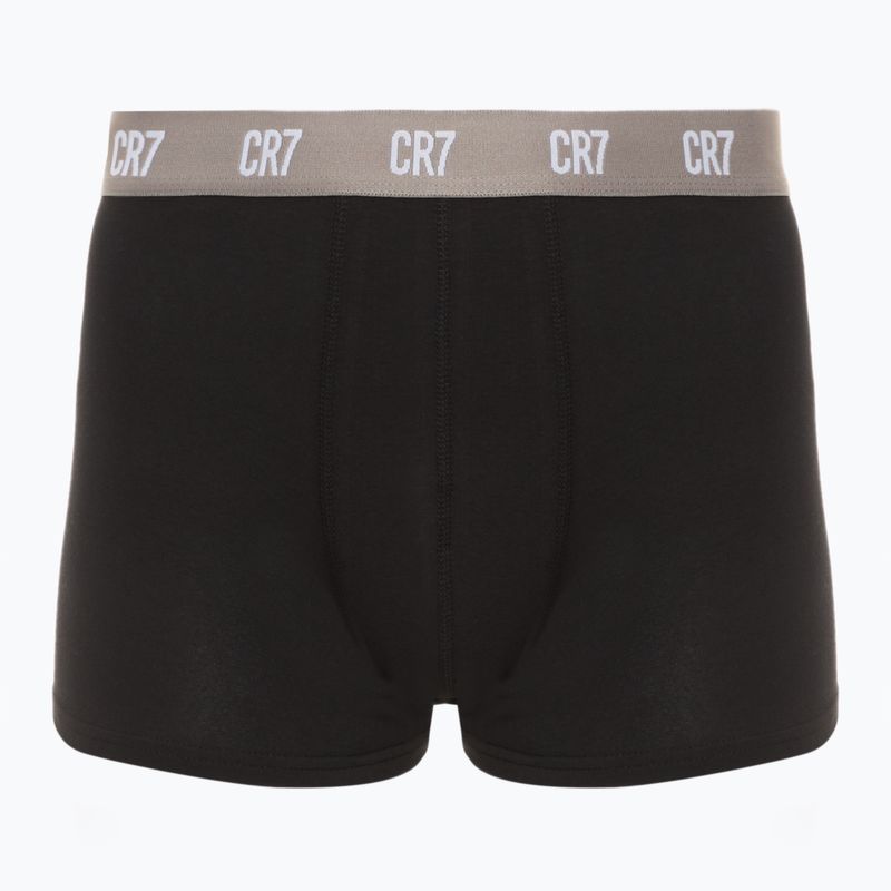 Vyriškos trumpikės CR7 Basic Trunk 3 pary black/ green/ light green 4