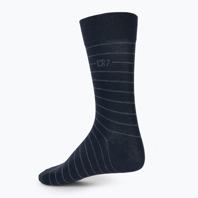 Vyriškos kojinės CR7 Socks 7 poros navy 9