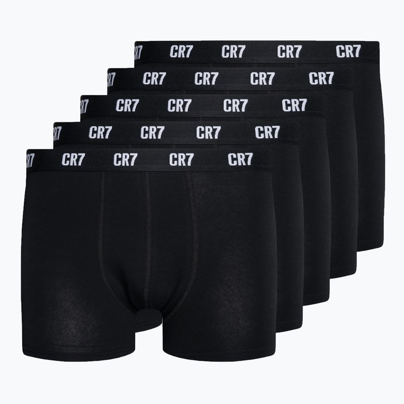 Vyriškos trumpikės CR7 Basic Trunk 5 poros black