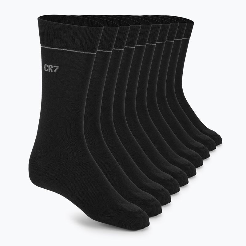 Vyriškos kojinės CR7 Socks 10 poros black