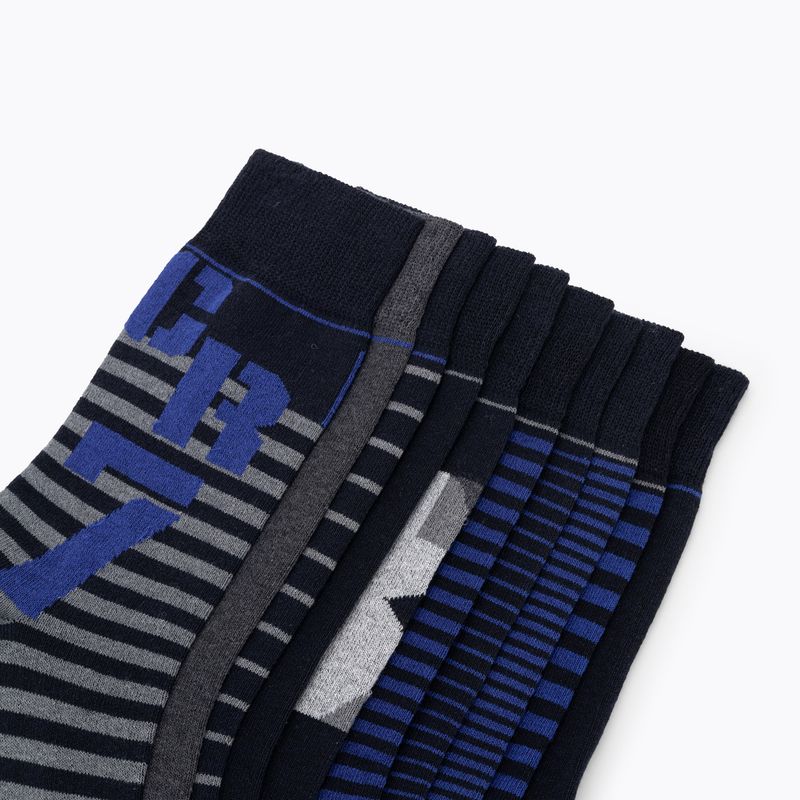 Vyriškos kojinės CR7 Socks 10 poros navy 22