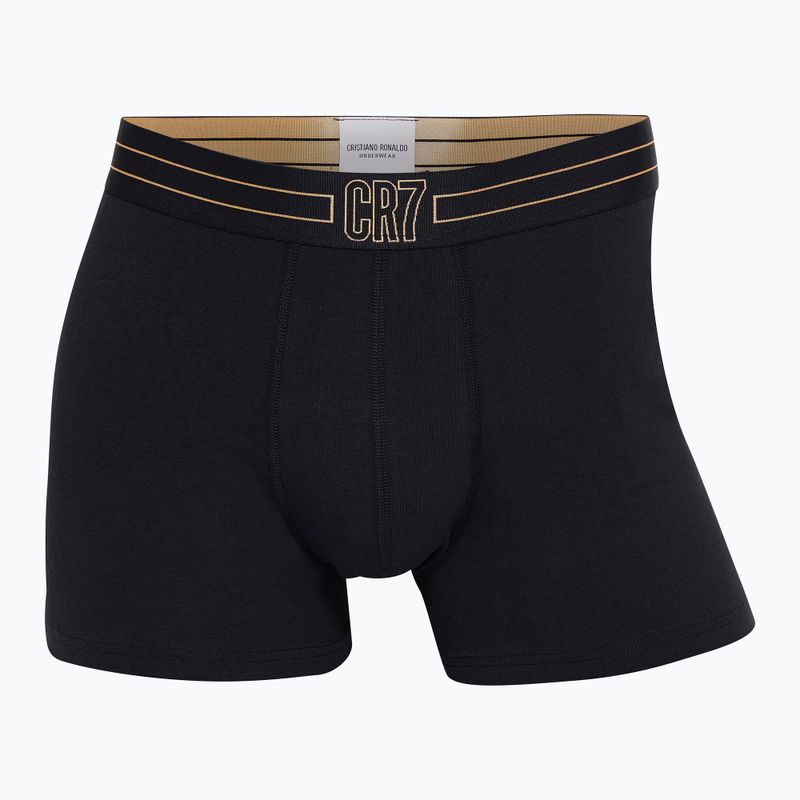 Vyriškos trumpikės CR7 Basic Trunk 5 poros black/gold 6