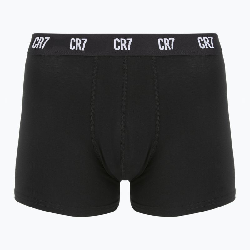 Vyriškos trumpikės CR7 Basic Trunk 5 par black/white
