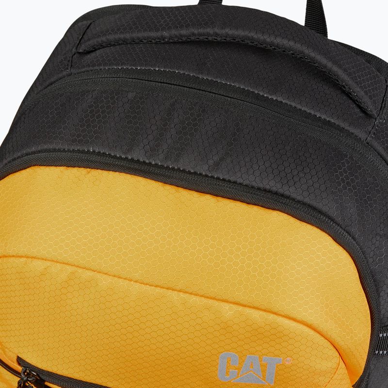 Miesto kuprinė Caterpillar Logan Backpack 25 l black/yellow 5
