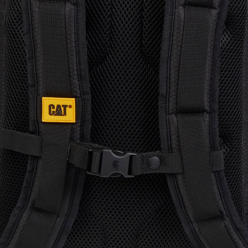 Miesto kuprinė Caterpillar Logan Backpack 25 l black/yellow 10