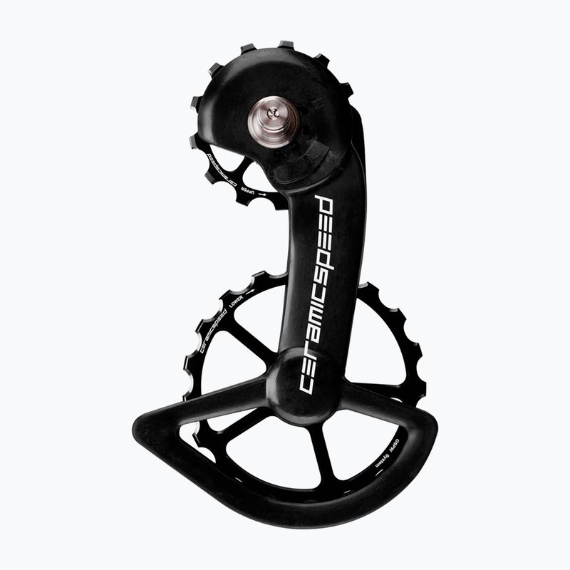 CeramicSpeed bėgių perjungimo vežimėlis OSPW 9100/R8000 serijos Dengtas juoda spalva 106317