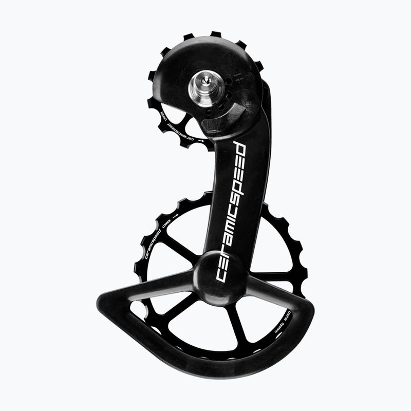 CeramicSpeed bėgių perjungimo vežimėlis OSPW 9200 serijos juodas 110267