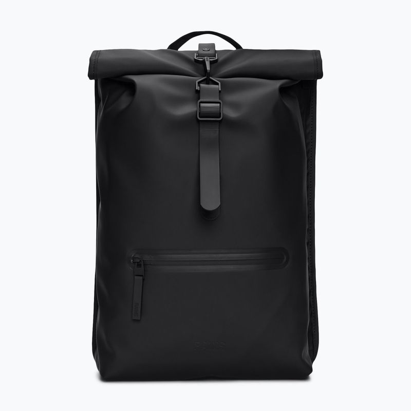 Miesto kuprinė Rains Rucksack Rolltop W3 13 l black