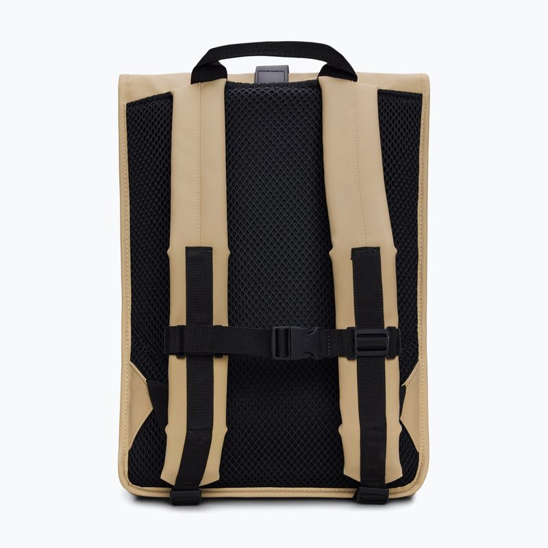 Miestinis kuprinė Rains Rucksack Rolltop 13 + 4 l sand 2
