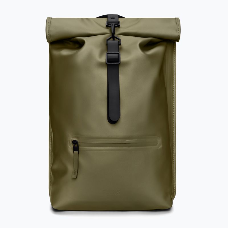 Miesto kuprinė Rains Rucksack Rolltop 17 l revel