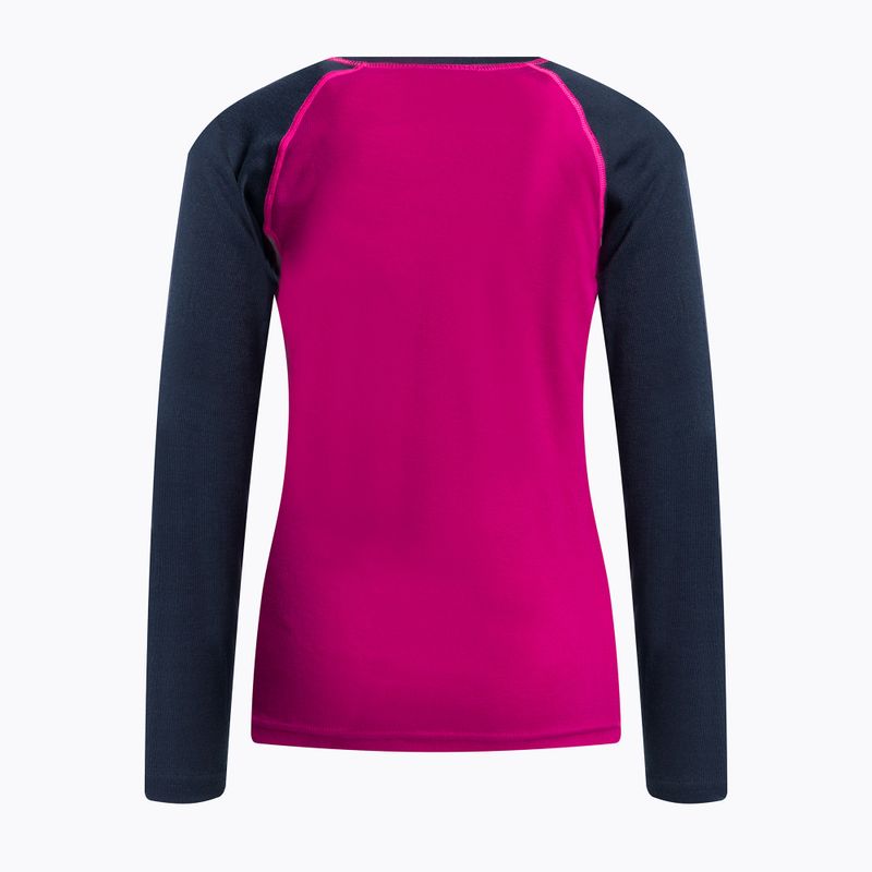Vaikiški terminiai apatiniai drabužiai Color Kids Ski Underwear Colorblock rožinės ir juodos spalvos 740777.5885 3