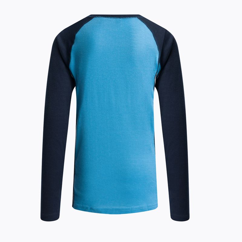 Vaikiški terminiai apatiniai drabužiai Spalvoti vaikiški slidinėjimo apatiniai drabužiai Colorblock blue 740777.7280 3