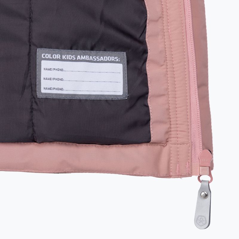 Vaikiška žieminė striukė Color Kids Parka w. Fake Fur AF 10,000 pink 740724 4