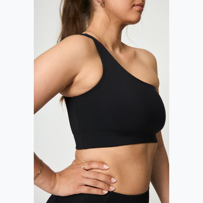 Treniruočių liemenėlė Girlfriend Collective Bianca One Shoulder black 4