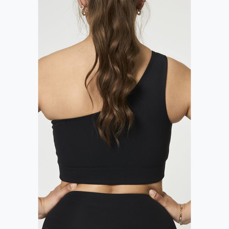 Treniruočių liemenėlė Girlfriend Collective Bianca One Shoulder black 5