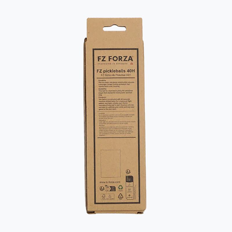 Pickleball kamuoliukai FZ Forza 40H 3 pack yellow 3