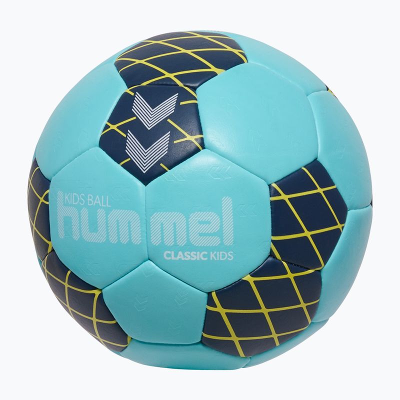 Vaikiškas rankinio kamuolys Hummel Classic HB Jr light blue/marine/yellow size 0 2