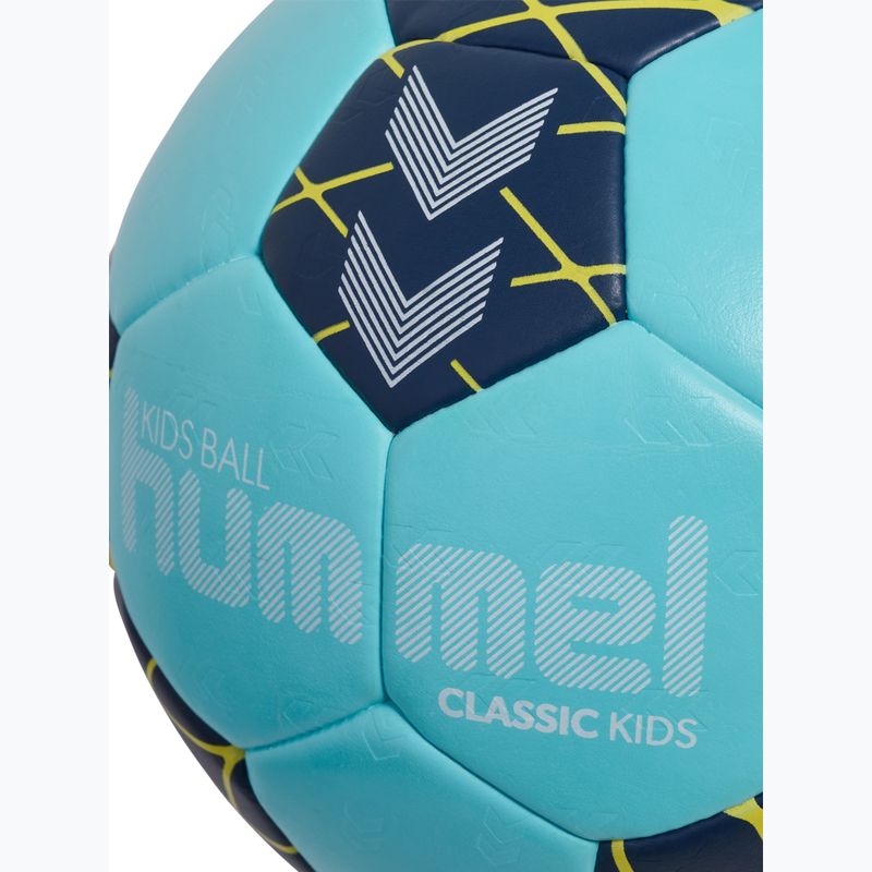 Vaikiškas rankinio kamuolys Hummel Classic HB Jr light blue/marine/yellow size 0 4