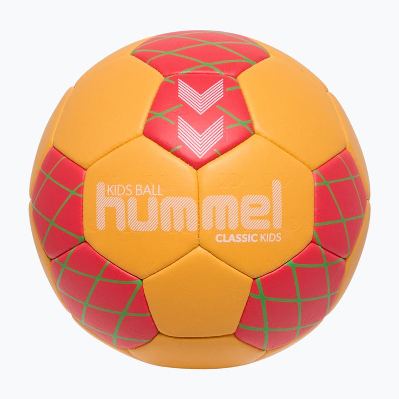 Vaikiškas rankinio kamuolys Hummel Classic HB Jr orange/red/green size 0.0