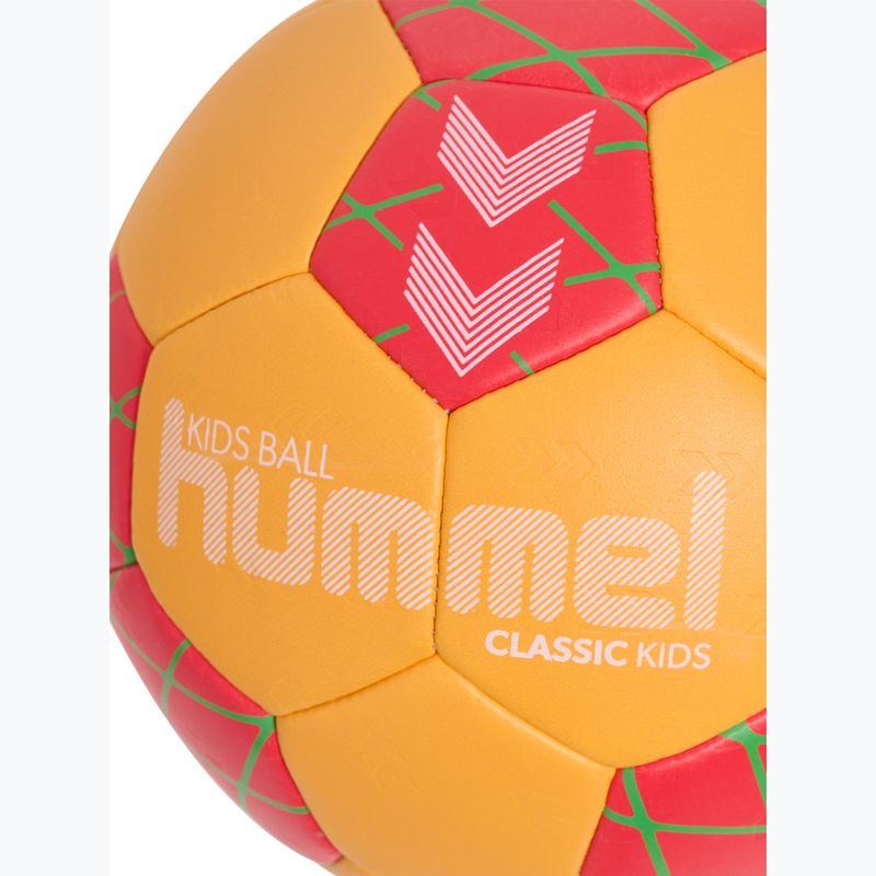 Vaikiškas rankinio kamuolys Hummel Classic HB Jr orange/red/green size 0.0 4