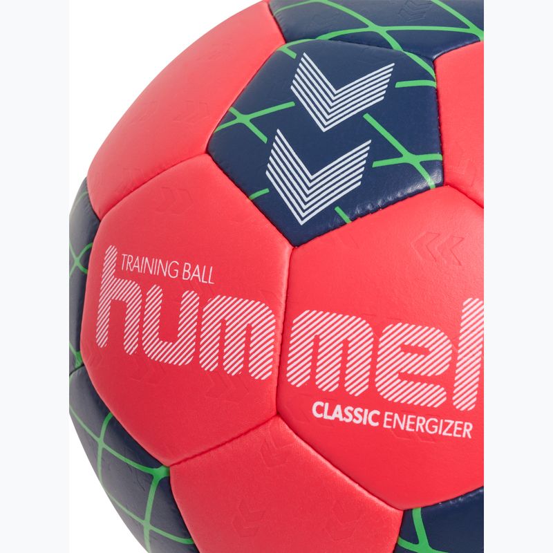 Rankinio kamuolys Hummel Classic Energizer red/marine/green size 0 4