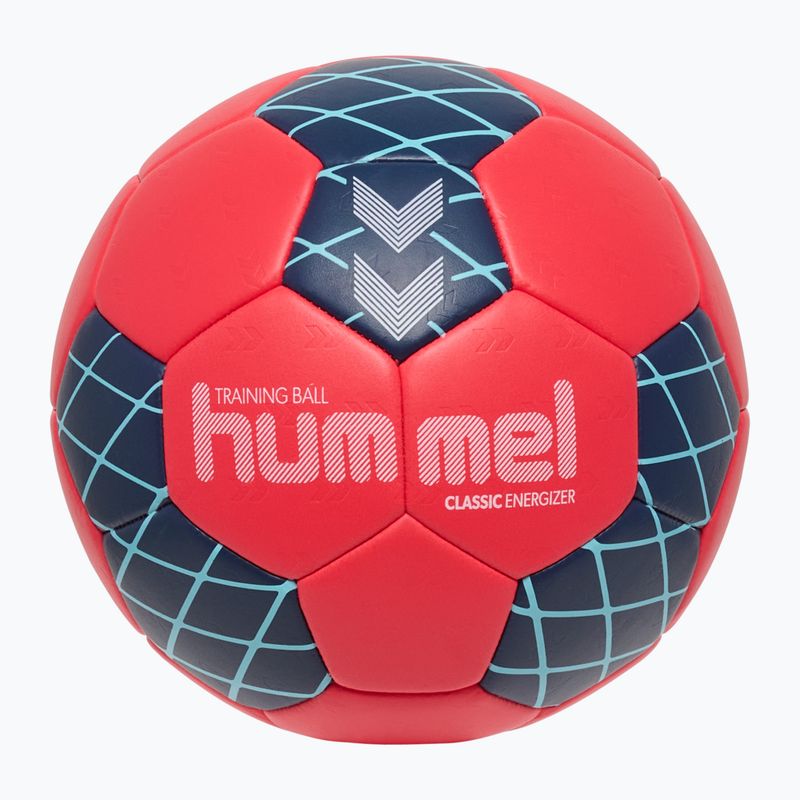 Rankinio kamuolys Hummel Classic Energizer red/marine/light blue size 1